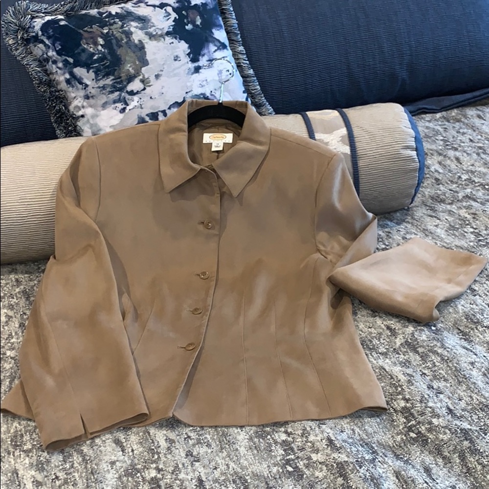 Talbots Carmel Petite 5-Button Jacket